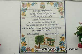 centrum Estepona, Calle Chorro